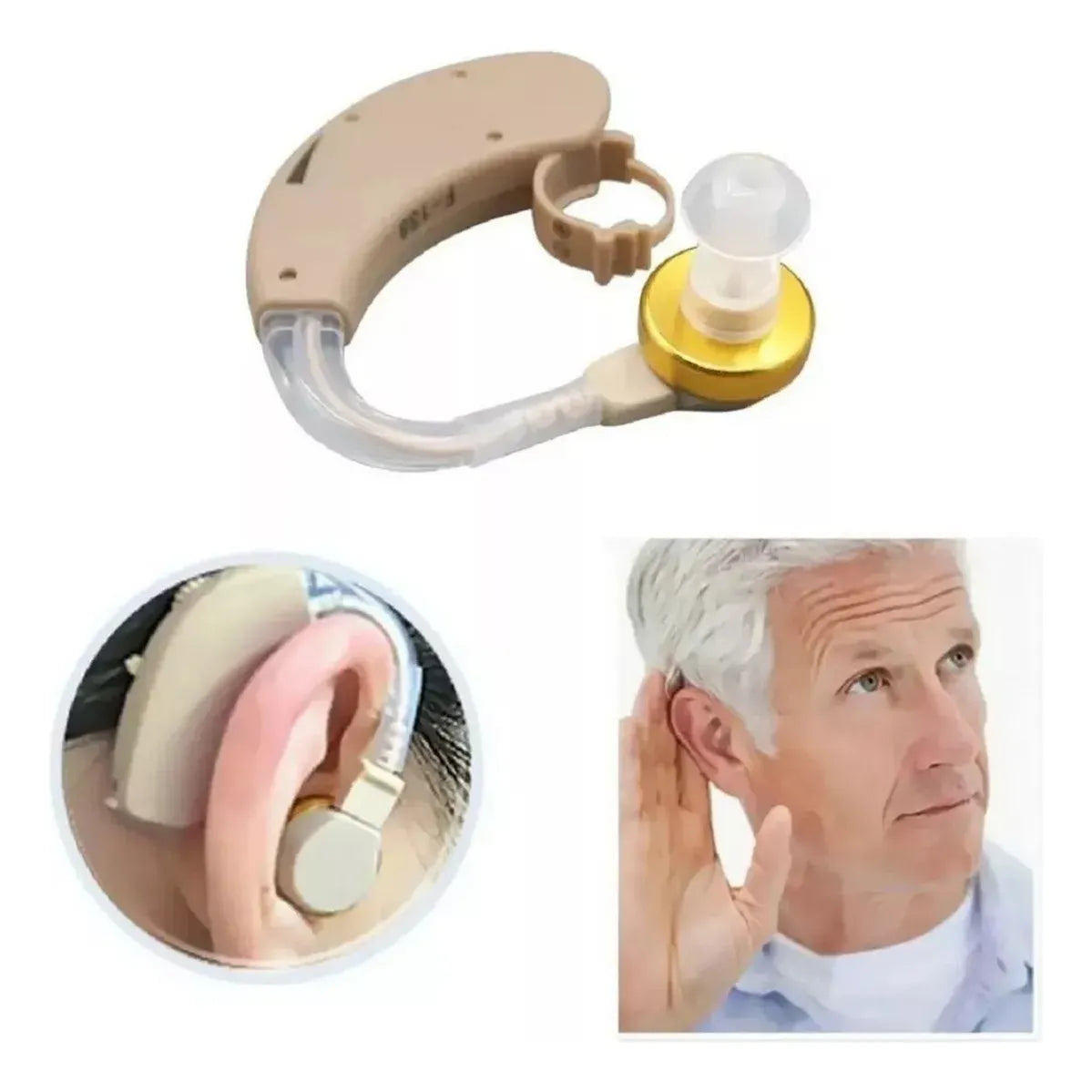 Kit X 2 Audífonos amplificadores