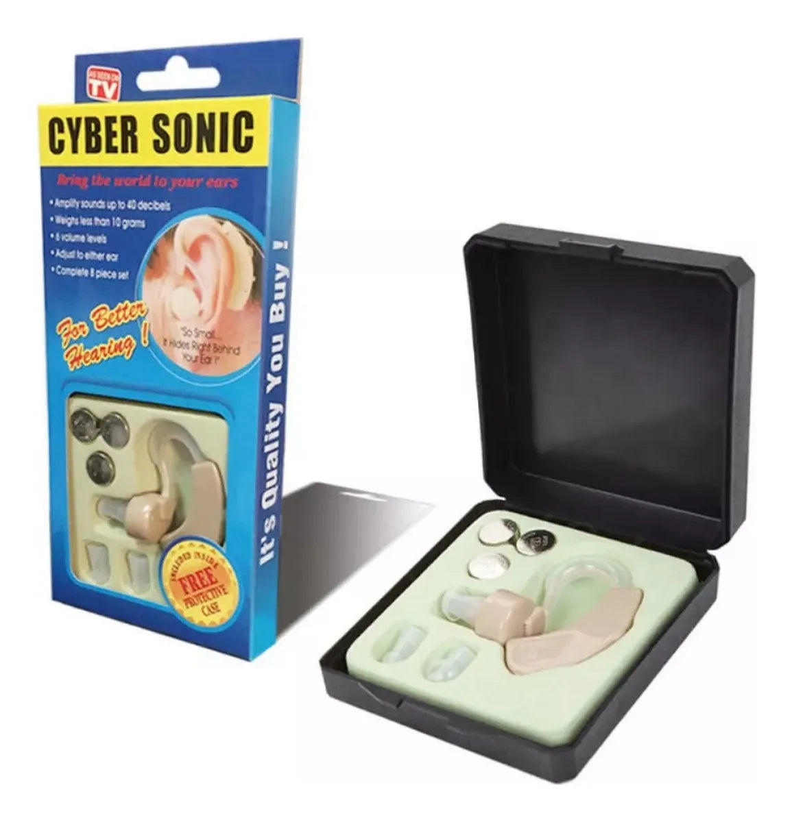 Kit X 2 Audífonos amplificadores